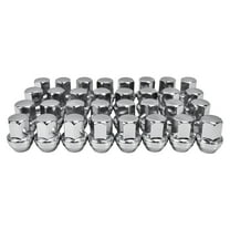 Hex Autoparts 32PCS 9/16-18 Chrome Lug Nuts for Dodge Ram 2500 3500 1994-2011 Durango Dakota