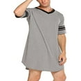 thumbnail image 1 of Men‘s Nightshirt Nightwear Pajama Shirts, 1 of 5