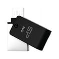 thumbnail image 2 of Silicon Power 8GB Mobile X21 OTG USB2.0 Flash Drive for Android Phones and Tablets (Black), 2 of 5