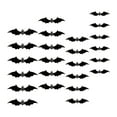 thumbnail image 1 of OULII  Window Stickers 112Pcs Black PVC Bat Shape for Festive Atmosphere, 1 of 8