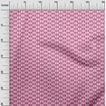 thumbnail image 3 of oneOone Cotton Poplin Twill Light Pink Fabric Geometric Quilting Supplies Print Sewing Fabric By The Yard 56 Inch Wide, 3 of 5