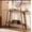 Brown, variant on Fnova 41.3 Inch Solid Wood Console Table, 2-Tier Farmhouse Sofa Table with Storage Shelf, Narrow Behind Couch Accent Table for Living Room, Entryway, Hallway