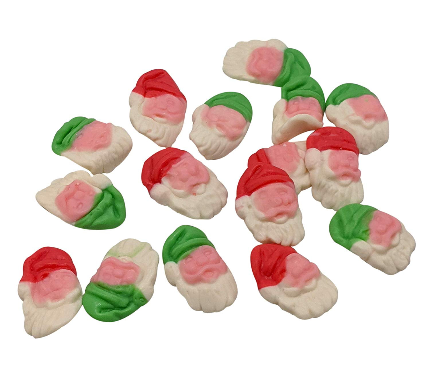 Vidal Gummi Santa Clause Candy 2 LB Resealable Stand Up Candy Bag