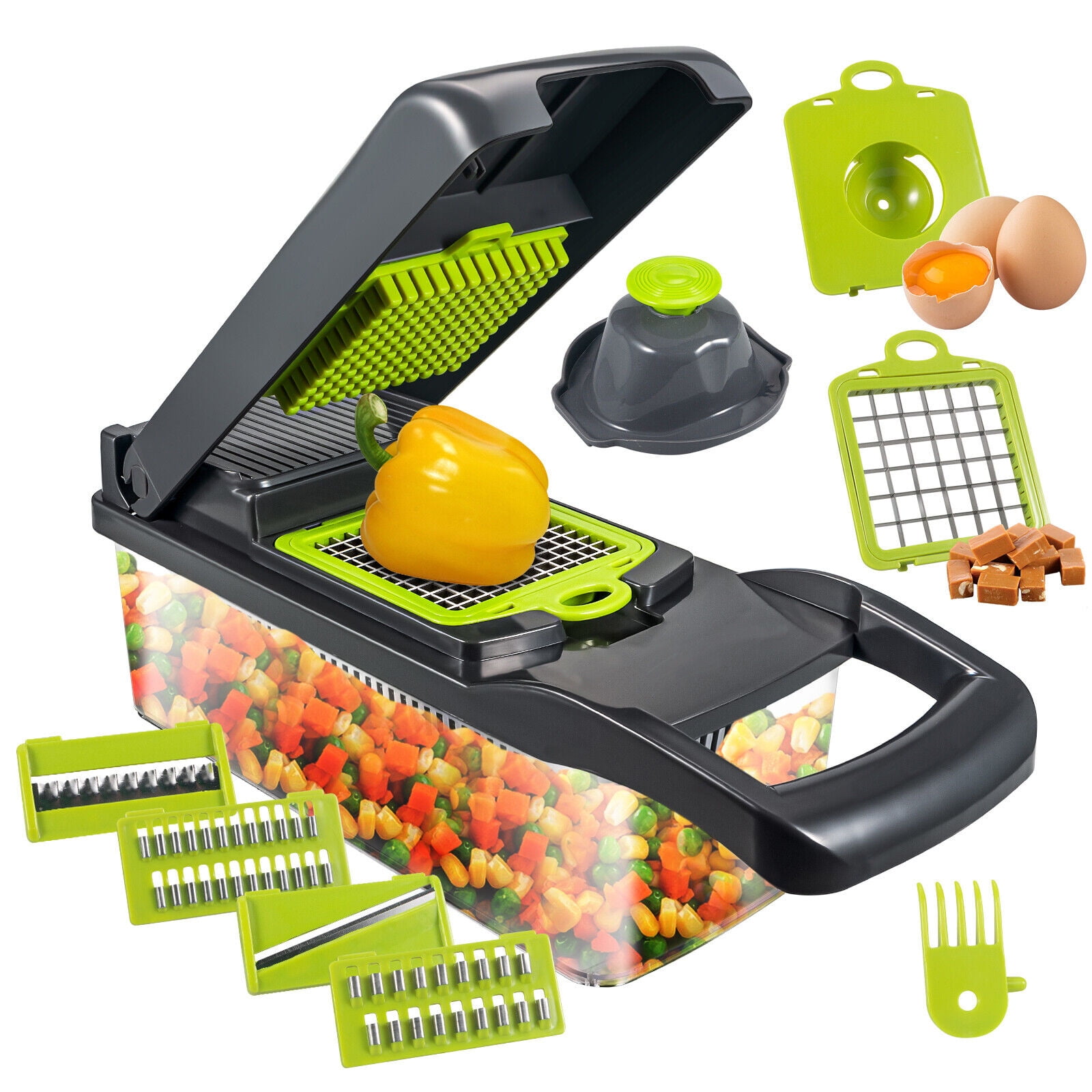 Buy Wholesale China Adjustable Mandoline Slicer Safe Vegetable Slicer,quick  Dicer,food Chopper Vegetable Cutter & Food Chopper at USD 7.9