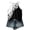Dark Gray, variant on Womens Halter Tops Back Bow Tie Sleeveless Blouse Casual Loose Fit Keyhole Back Bohemian Print Camisole for Daily Wear Pink XL