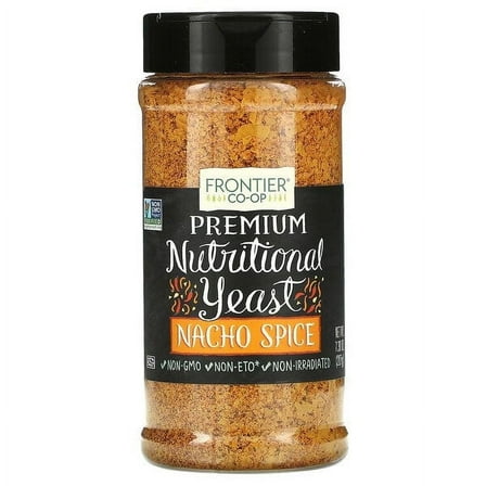 Frontier Co-op, Premium Nutritional Yeast, Nacho Spice, 7.3 oz Pack of 3