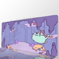 thumbnail image 1 of Cartoon Mousepad Mouse Mat Desk Mat With Pad gaming accessories Prime Gaming P-Pusheen Cute Cat XXL Keyboard Pad, 1 of 1