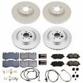 thumbnail image 2 of PowerStop Front and Rear Geomet Coated Brake Rotor and Pad Kit Fits: LAND ROVER Select Models CRK7101, 2 of 4