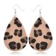 thumbnail image 3 of Pendientes de leopardo Sonducket 1 par de joyería de moda piel sintética, 3 of 6