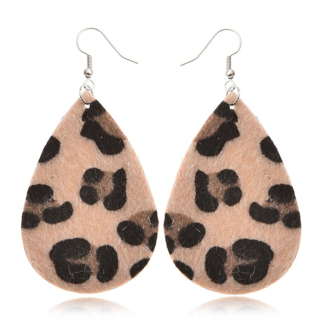 Pendientes de leopardo Sonducket 20Conjunto Tipo 2 joyería de moda para mujeres y niñas