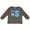 Charcoal, variant on I'm Five fifth birthday soccer Boys or Girls Long Sleeve Toddler T-Shirt