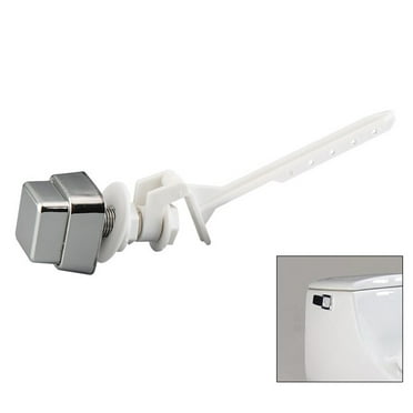 Push Button Toilet Flush Kit Side Mount Water Tank Trip Lever Handle Accessories