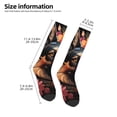 thumbnail image 2 of Cauagu Colorful Flower German Shepherd Print Women's Men's Ankle Socks 1-pack Casual Athletic Socks for Unisex Adult Moisture-Wicking Socks for Daily Wear/Running/Sport, 2 of 8