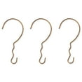 thumbnail image 1 of 3 Outdoor Copper Swirl Hooks for Hanging Plants Bird Feeders Solar Lights, 1 of 1