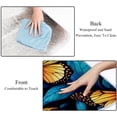 thumbnail image 4 of Butterfly Canvas Beach Blanket Picnic Mat - Outdoor Oversized Sandproof Mat for Camping, Travel, and Beach Trips - Foldable and Portable - Large Size with Quick Dry Material, 4 of 6