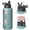 Axolotl01, variant on Sea Turtle Water Bottle Gifts for Women - 32oz Ocean Themed Insulated Water Bottle with Straw - Turtle Gifts for Marine Lover - Sea Turtles Stainless Steel Coffee Cup for Sports, Gym, Travel, School