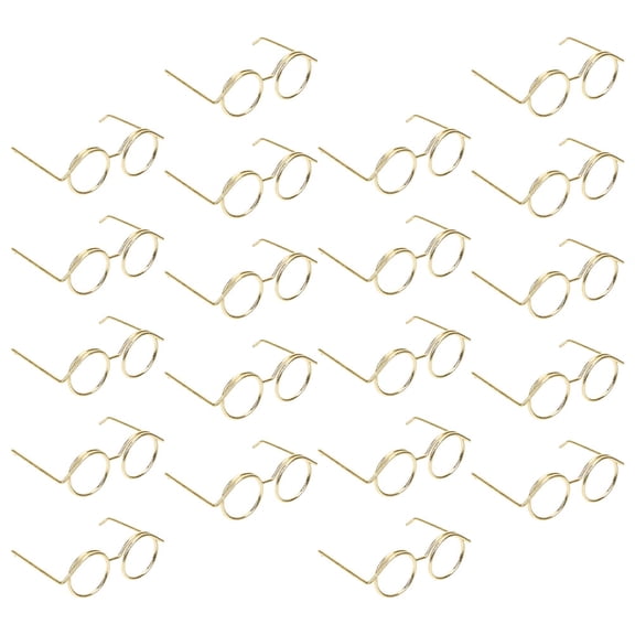 LOLIPPYY 20-Pack Prop Glasses Set for Back to School, Role Playing, Miniature Scene Accessories and Costume Fun