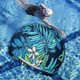 thumbnail image 2 of Gorro de baño con estampado de flores, gorro de baño unisex, gorro de baño para hombre adulto Estilo A, 2 of 5