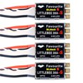 thumbnail image 4 of Esc Irfora 2205 2300KV Motor sin escobillas 4 piezas Motor giratorio hacia adelante inverso y 4 piezas 30A ESC para FPV RC Racing Drone Multicopter Irfora Esc, 4 of 7