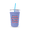Blue, variant on Patriotic Neoprene Iced Coffee Cup Cooler, Stars Stripes & Iced Coffee, USA Gift and Party Favor Drinkware Ideas, America Drink Accessory (Blush)