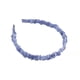 thumbnail image 4 of Diadema plisada para el pelo para mujer, accesorio para el pelo que combina con todo, estilo hada Mori, diadema antideslizante presurizada, 4 of 6