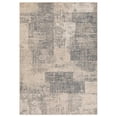 thumbnail image 2 of 8' x 10' Light Blue Abstract Power Loom Area Rug, 2 of 4