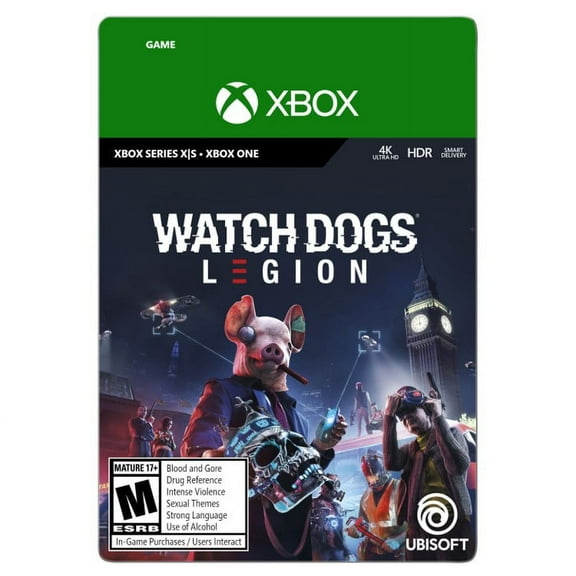 Watch Dogs Legion Standard Edition, Ubisoft, Xbox [Digital Download]