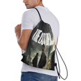 3d Graphics Junior H Print Drawstring Bag Backpack Waterproof String