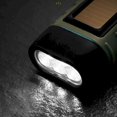 thumbnail image 4 of DJN Home & Garden Emergency Hand Crank Flashlight Rechargeable Portable Emergency LED Flashlight With Hand Crank Dynamo Hand Torch With Carabiner Clip For Sports Camping Power Outages, 4 of 7