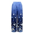 thumbnail image 7 of MEICHEN Dress Pants Women Petite High Waisted Wide Leg Summer Beach Vacation Women's Pants Casual Trousers, 7 of 7