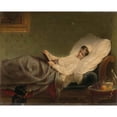 thumbnail image 2 of Hein Burgers 24x20 Gold Ornate Framed and Double Matted Museum Art Print Titled - On the Improvement Hand (1867), 2 of 4