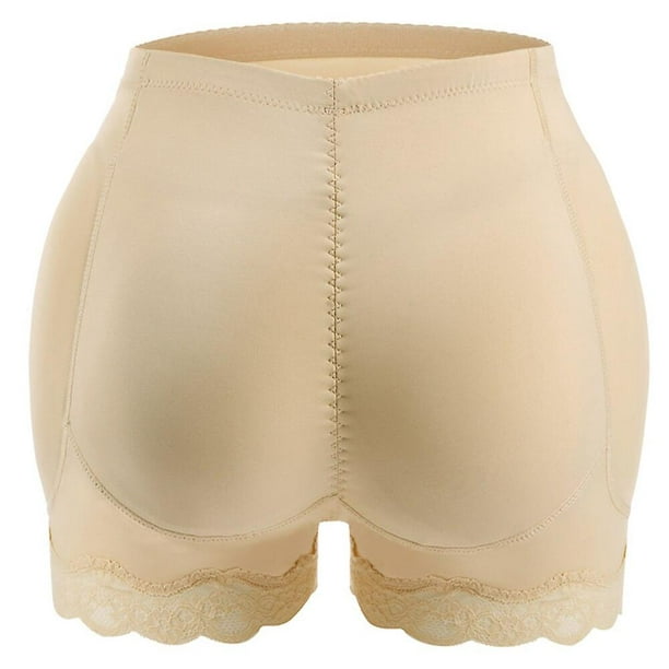 Women Body Shaper Butt Lifter Pants Buttock Hip Enhancer Briefs Shapewear  Booty Lifter Fake Ass Booty Pad Control Panties,beige 