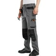 thumbnail image 2 of Sentmoon Mens Sweatpants Mens Athletic Pants Cottonfly Pocket Work Pants Detachable Pants Solid Color Multi Pocket Workwear Pants Men's Pants Fall and Winter for Cold Weather and Everyday Wear, 2 of 5