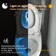 thumbnail image 5 of Luz para Baño con Sensor de Movimiento RGB, 7 Colores Cambiantes, Luz LED Recargable para Decoración de Baño., 5 of 5