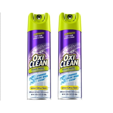Kaboom 19 oz. Fresh Scented, Spray Foam-Tastic Bathroom Cleaner with OxiClean, Shower Scrub Free ...