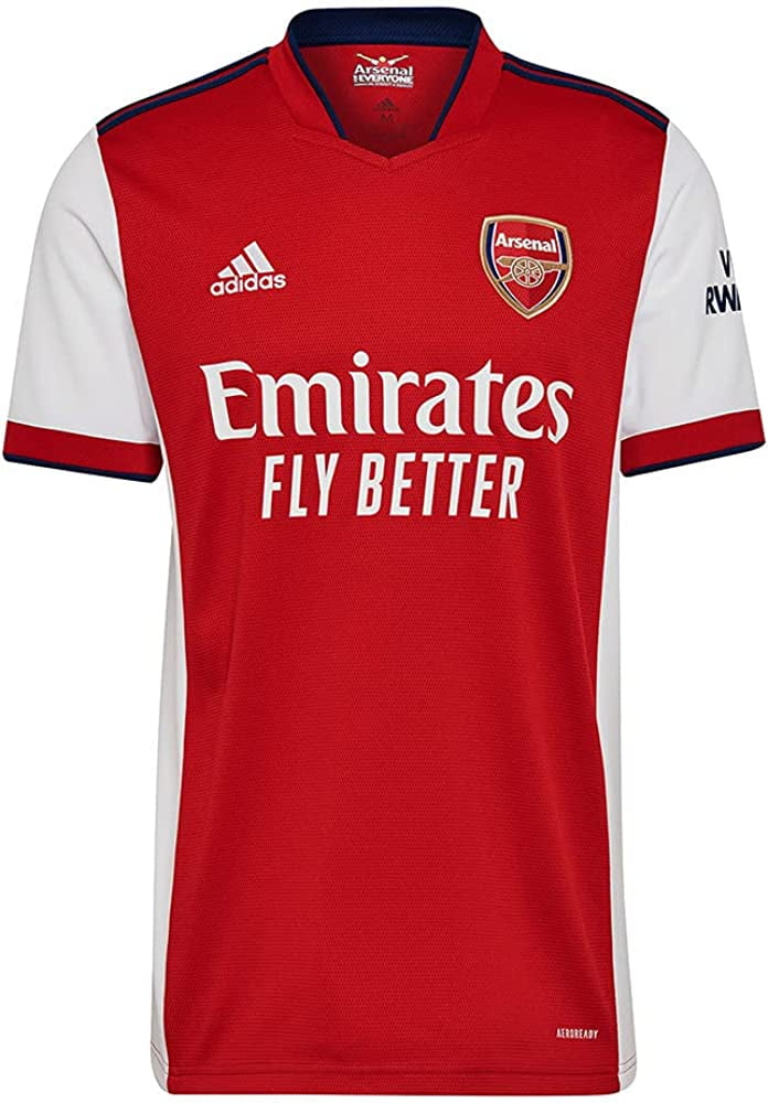 adidas Men's 2021-22 Arsenal FC Home Jersey