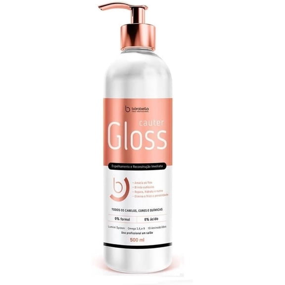 BORABELLA Cautergloss 500 ml – Professional Hair Repair & Ultra Shine Treatment 🔥