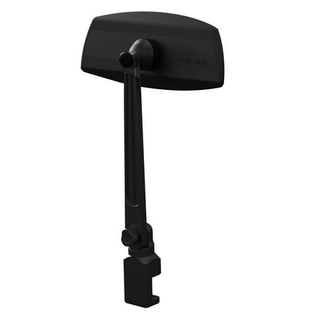 UPC: 0856099004722 | PTM Watersports P13157-200TEBBK Rail Mount Pontoon Mirror System Pro – Midnight Black