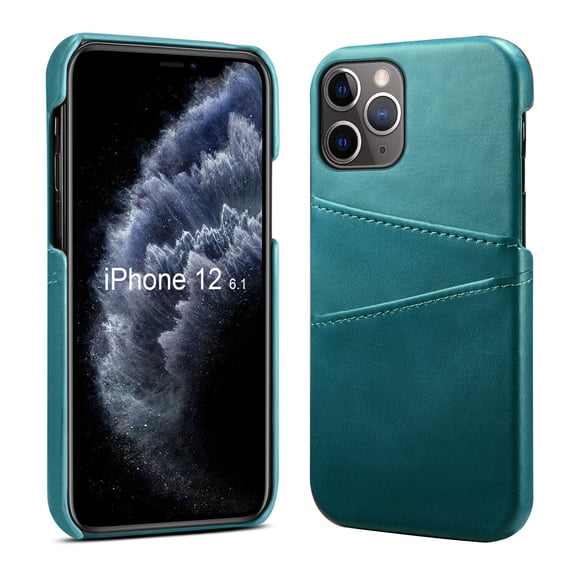 For Apple iPhone 14 Pro Case Luxury Hybrid Leather Slim Card Holder Slot Wallet Back Case Cover