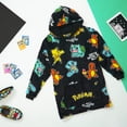 thumbnail image 3 of Sudadera portátil con capucha Pokémon Pikachu para niños y adolescentes, 3 of 7