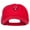 Red, variant on Easter Bunny Face Embroidered Low Cap - Sky Blue OSFM