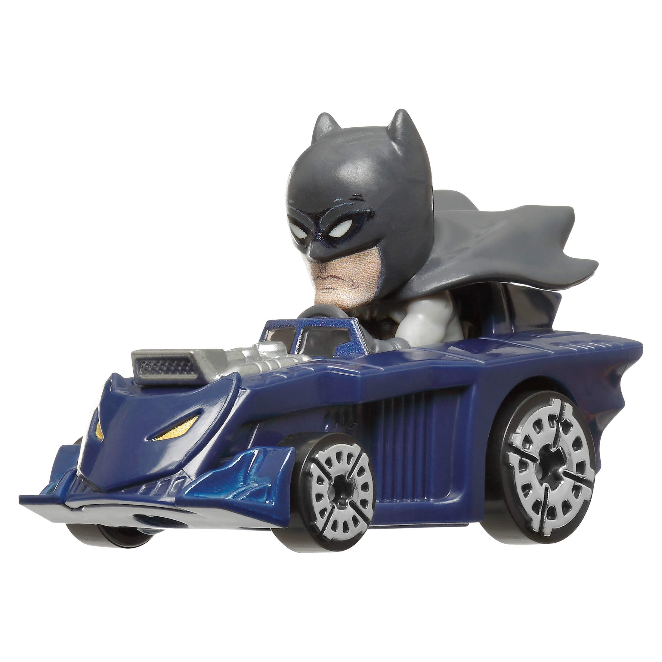 Hot Wheels RacerVerse, Set of 4 Die-Cast Hot Wheels Cars with Pop Culture Characters as Drivers
