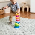 thumbnail image 4 of Juego De Figuras Irregulares Apilables 6m+ Fat Brain Toys multicolor, 4 of 5