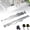 Silver, variant on Placas De Alineación Para Carro, Car Alignment Tool Kit, Front End Alignment Tool, Toe Plates Wheel Alignmenttools Automotive, Heavy Duty Stainless Steel Toe Alignmentplates with Tape Measure