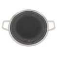 thumbnail image 1 of Korean BBQ Grill Pan, Stainless Steel Nonstick Grill Pan with 2 Anti Scalding Handles for Steak Bacon Pancetta Sausage Seafood Vegetables, Round Barbecue Picnic Grill Plate, 1 of 7