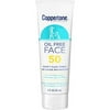 Coppertone Oil Free Sunscreen Face Lotion Broad Spectrum SPF 50 (3 Fluid Ounce) (Packaging may vary)