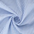 thumbnail image 4 of WREESH Men's Beach Fashion Short Sleeve Button Down Shirt with Cuban Neck and Striped Pattern Light Blue, 4 of 6