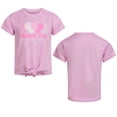 thumbnail image 3 of Body Glove Clothes Girls’ 4-Piece Active Outfit Set – Includes 2 Graphic Tees, Jogger Pants & Shorts, Comfortable Everyday Clothing for Toddler to Big Girls Sizes (2T-12), 3 of 9