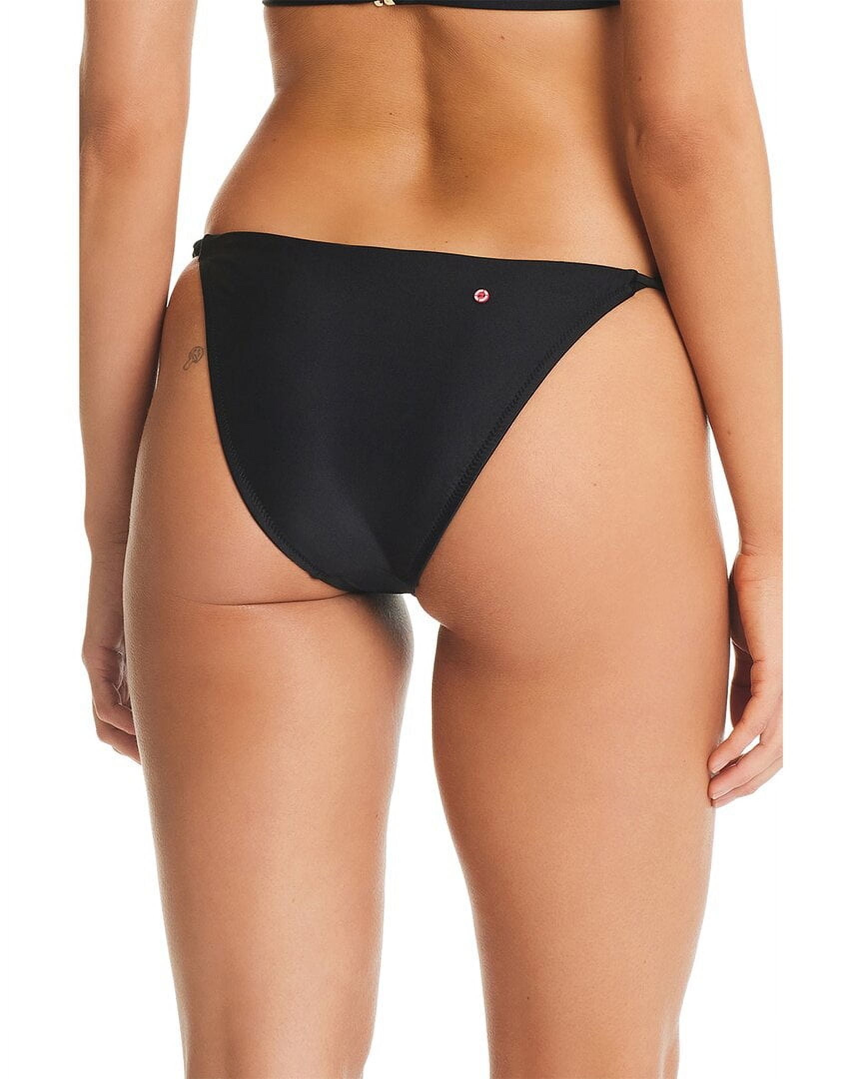 Red Carter womens  Shine Solids Cheeky Fit Swim Bottoms, XL