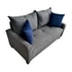 thumbnail image 5 of Love Seat Salvanto Lilo Lino Gris, Moderno, 2 Plazas, 5 of 6